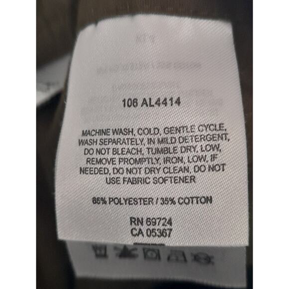 Columbia Women XL Stone Green Drawstring Waist "Sandy River" Gorpcore Shorts - Picture 4 of 5